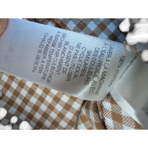 Vineyard Vines Men Checkered Plaid Woven Soft Button Down Dress Shirt Sz L - Picture 4 of 8